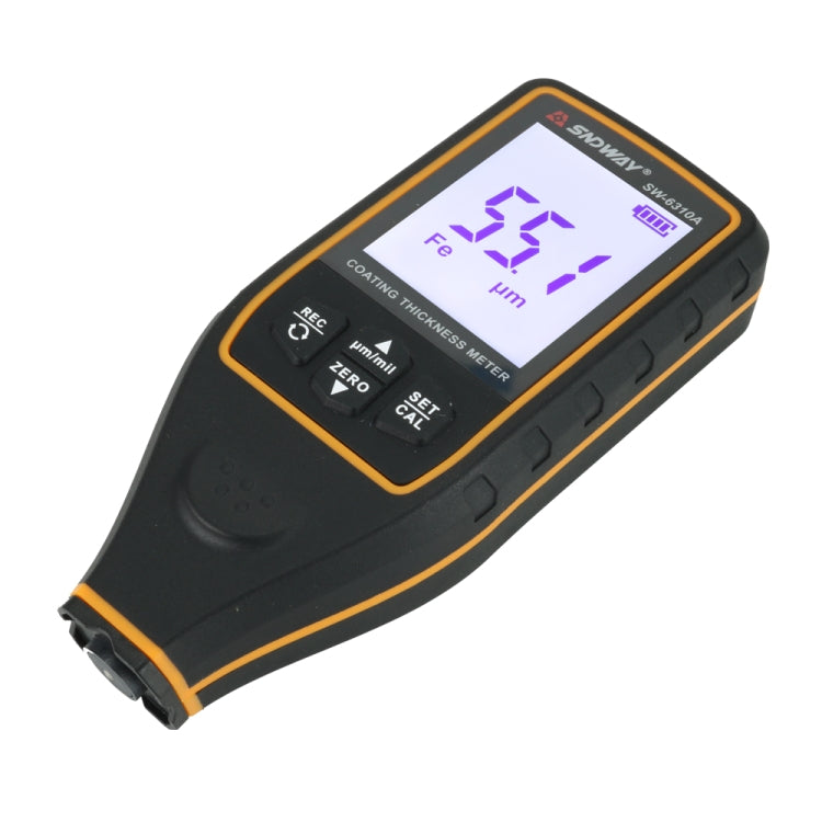 Strumento di misurazione della vernice per calibro di spessore del rivestimento della vernice per auto ad alta precisione SNDWAY, SW6310A Standard Edition, SW6310B Upgrade Edition