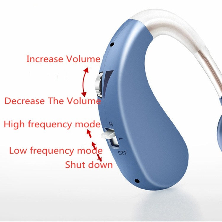 Apparecchio acustico ricaricabile wireless Stealth per anziani non udenti