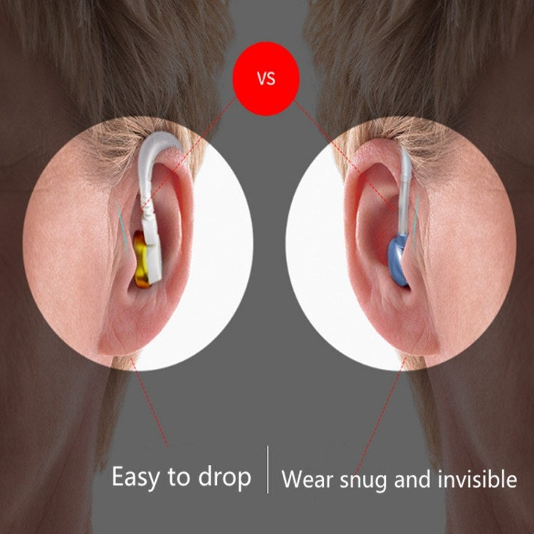 Apparecchio acustico ricaricabile wireless Stealth per anziani non udenti