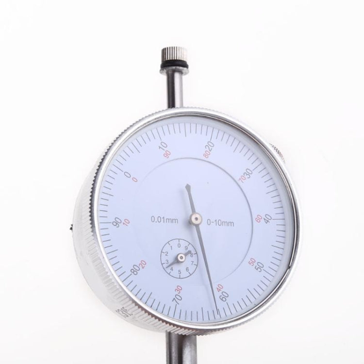 Indicatore di quadrante per strumento di precisione da 0,01 mm Indicatore di test del quadrante portatile professionale Strumenti per strumenti di misurazione della precisione, 0-10mm