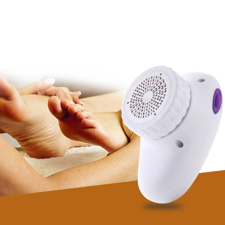 Scrub esfoliante multifunzionale dal design ergonomico, peeling per calli, smerigliatrice elettrica per piedi