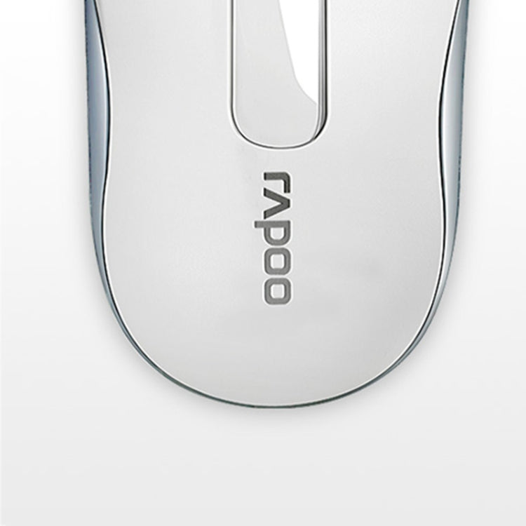 Set tastiera e mouse wireless Rapoo X1800S da 2,4 GHz, Black, White