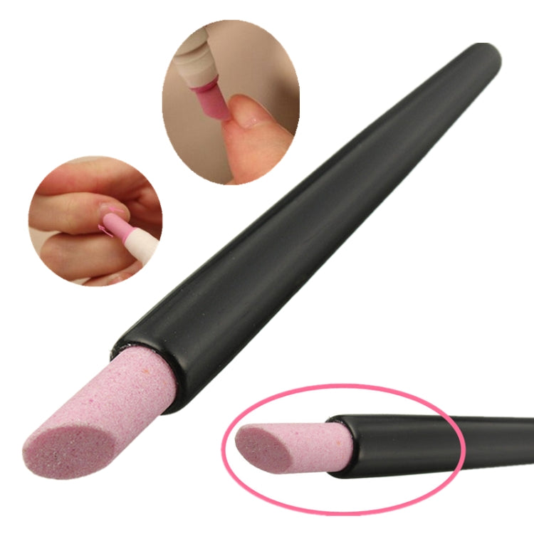 5 pezzi per nail art, penna per smerigliatura semplice, incisione per unghie, barra di pietra blu, pietra di quarzo, penna per lucidare