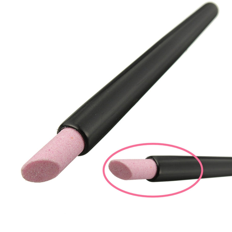 5 pezzi per nail art, penna per smerigliatura semplice, incisione per unghie, barra di pietra blu, pietra di quarzo, penna per lucidare