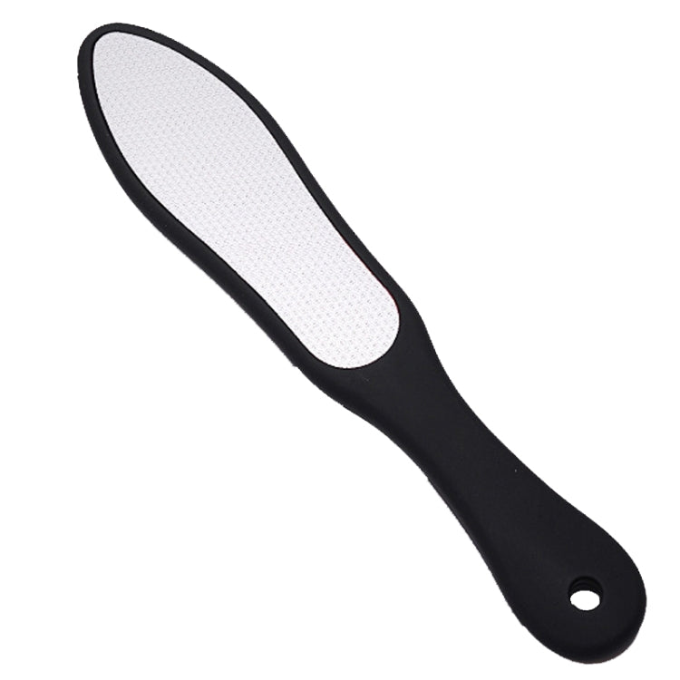 Strumento per manicure scrub pedicure grattugia per pelle morta su entrambi i lati in acciaio inossidabile
