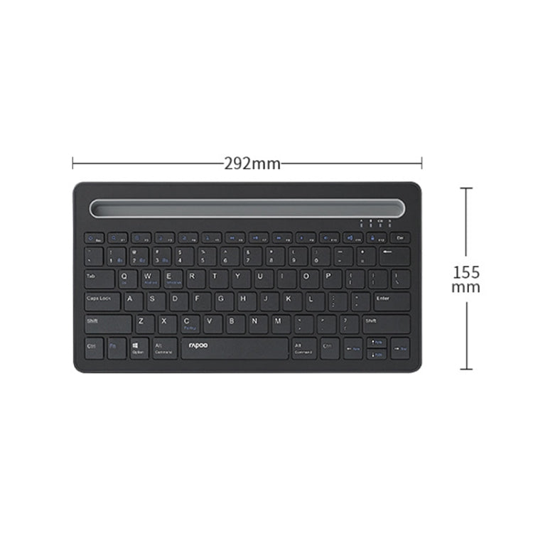 Rapoo XK100 Tastiera aziendale wireless Bluetooth da 78 tasti