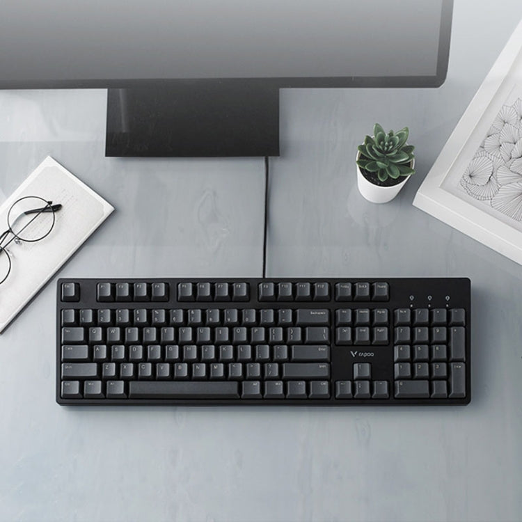 Tastiera meccanica da gioco cablata desktop Rapoo V860, 61 Keys, 87 Keys, 104 Keys