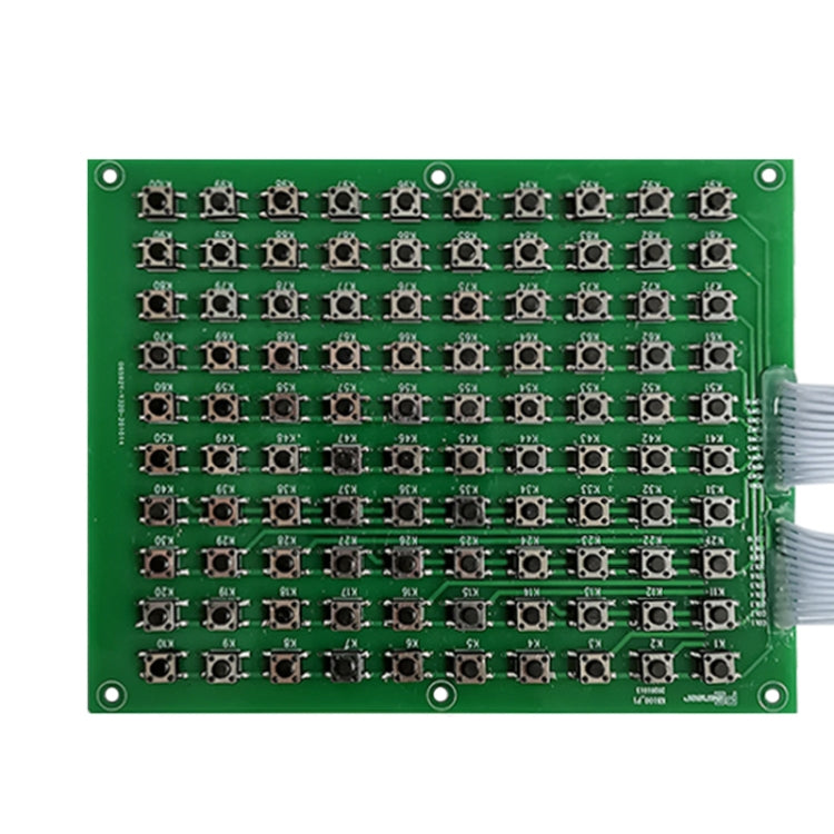 Scheda di sviluppo test personalizzata per tastiera e mouse con modulo interruttore tattile a 100 tasti PCSensor, DIY, PCB