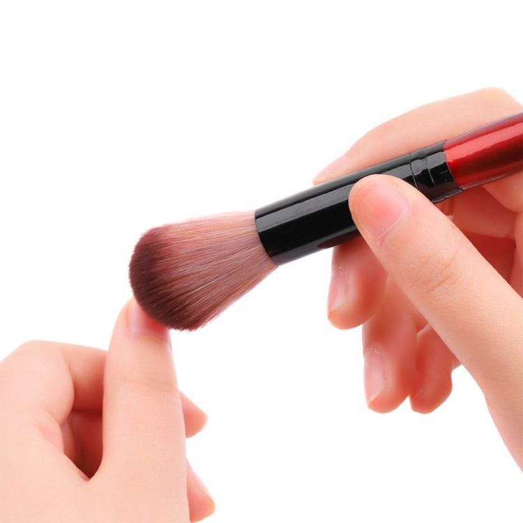 Pennello per cipria per unghie Pennello per cipria per unghie Trucco Pulizia Pennello per capelli piccolo Pennello per polvere