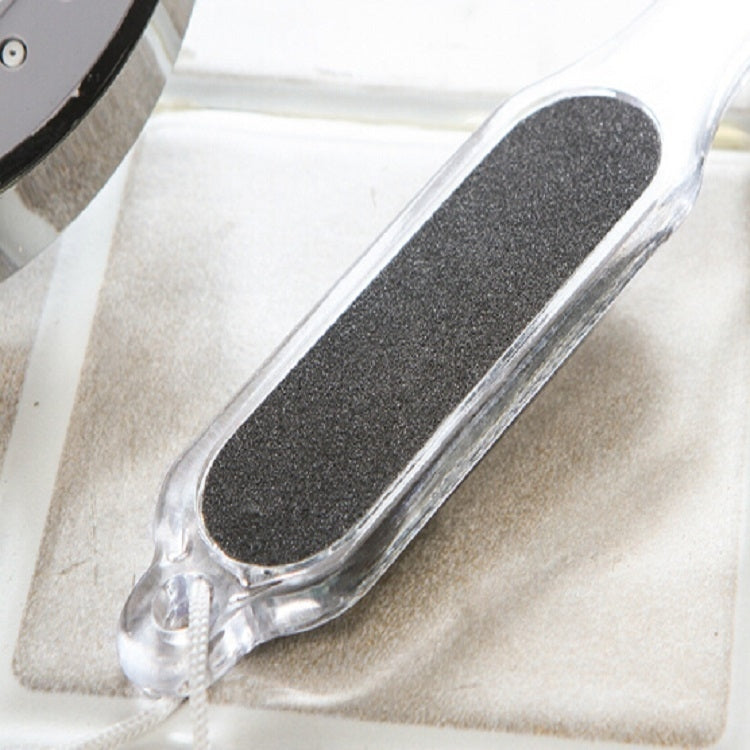 2 PZ Strumento per l'assistenza sanitaria per il piede Spazzola per la rimozione della pelle morta Piedini bifacciali per molatura Manuale Smerigliatrice per piedi 4 in 1