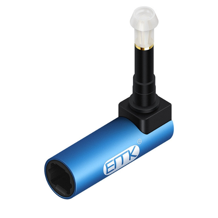 Adattatore audio adattatore in fibra ottica EMK da 3 pezzi Porta quadrata a testa di conversione porta rotonda