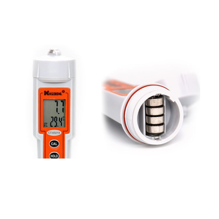Penna di misurazione digitale LCD Kedida Protable per test dell'acqua, CT6021A PH + Temp Meter, CT3030 Conductivity + Temp Meter, CT6322 PH Conductivity Temp Meter, CT6821 PH + ORP + Temp Meter, CT8023 H2 + Temp Meter