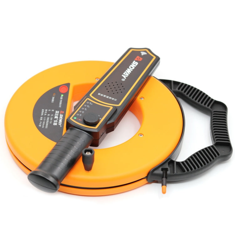 Strumento di misurazione della larghezza del blocco del tubo in PVC dello spessore dello scanner per tubi SNDWAY, SW720 Standard (20 meters), SW730 Standard (30 meters), SW740 Standard (40 meters)