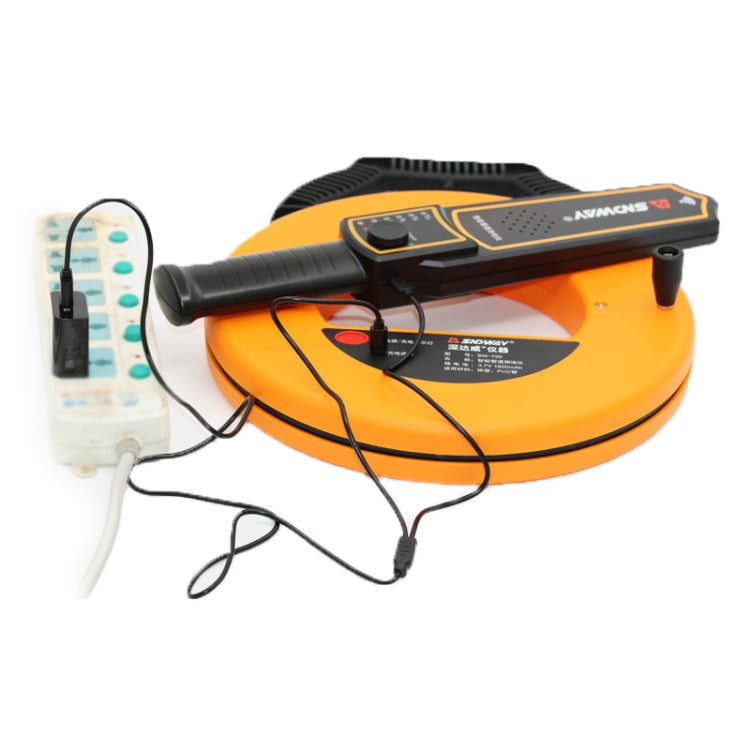 Strumento di misurazione della larghezza del blocco del tubo in PVC dello spessore dello scanner per tubi SNDWAY, SW720 Standard (20 meters), SW730 Standard (30 meters), SW740 Standard (40 meters)