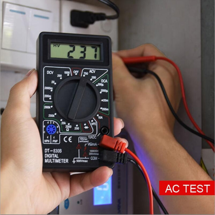 Strumento elettrico mini multimetro digitale DT830B, DT830B