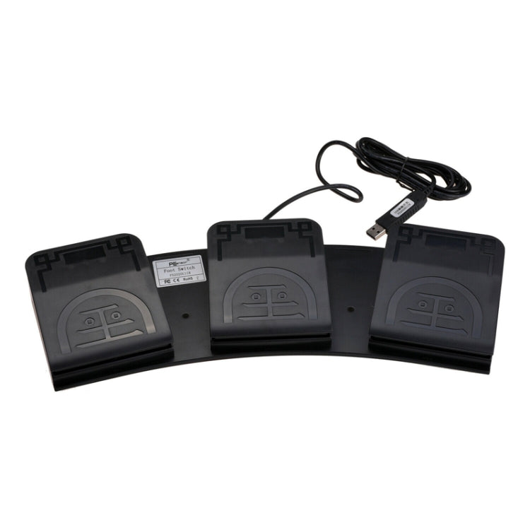 CF Interruttore a pedale Pedale Controllo tastiera Mouse Gioco Combo Pedale, FS2020U, FS2020TU