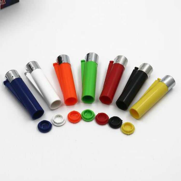 Scatola portapillole stile mini accendino Scatola portapillole portatile per medicinali, consegna colore casuale