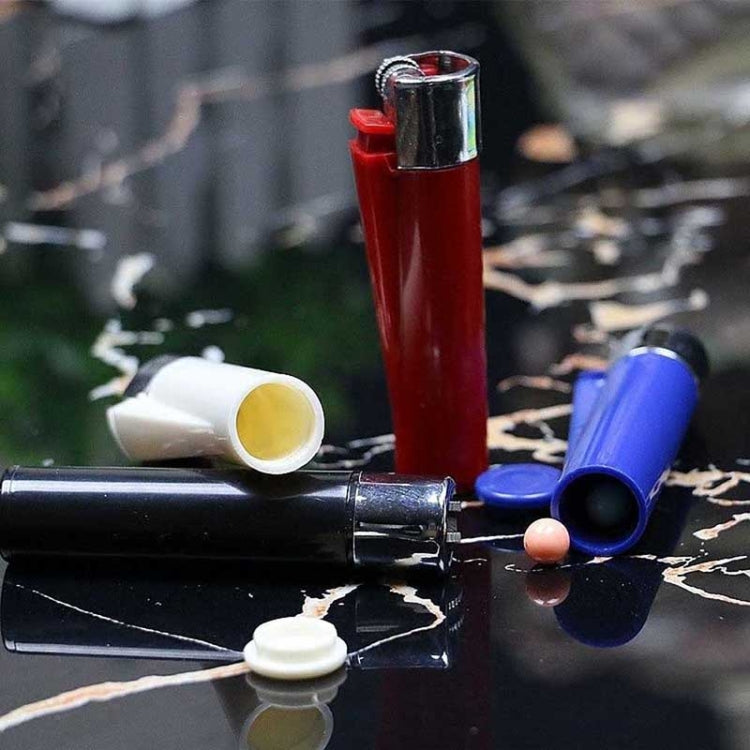 Scatola portapillole stile mini accendino Scatola portapillole portatile per medicinali, consegna colore casuale
