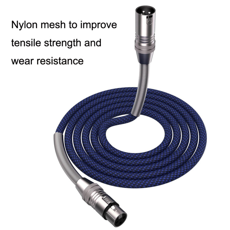 Cavo audio per microfono a doppia scheda XLR maschio-femmina Caron LHD010 da 2 pezzi, 0.3m, 0.5m, 1m, 1.8m, 2m, 3m, 5m, 8m, 10m, 12m, 15m, 20m, 25m, 30m, 40m, 50m, 60m