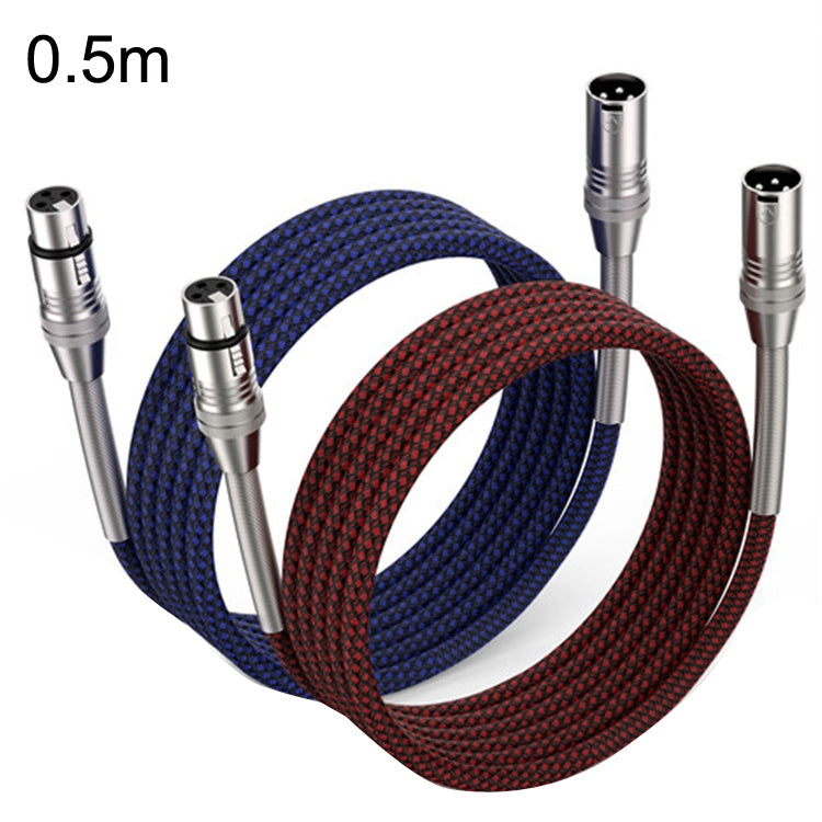 Cavo audio per microfono a doppia scheda XLR maschio-femmina Caron LHD010 da 2 pezzi, 0.3m, 0.5m, 1m, 1.8m, 2m, 3m, 5m, 8m, 10m, 12m, 15m, 20m, 25m, 30m, 40m, 50m, 60m