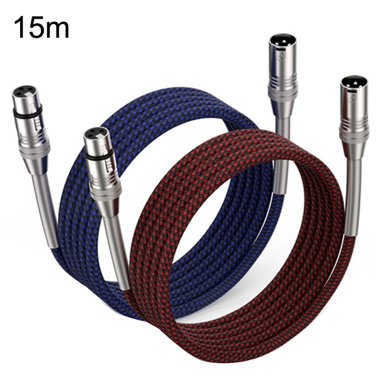 Cavo audio per microfono a doppia scheda XLR maschio-femmina Caron LHD010 da 2 pezzi, 0.3m, 0.5m, 1m, 1.8m, 2m, 3m, 5m, 8m, 10m, 12m, 15m, 20m, 25m, 30m, 40m, 50m, 60m