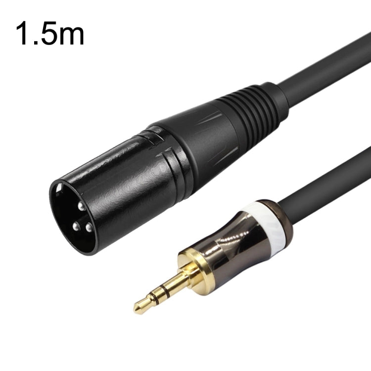 Cavo audio per microfono da scheda audio maschio da 3,5 mm a Caron, 0.5m, 1m, 1.5m, 2m, 3m, 5m, 10m, 15m