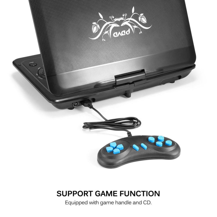 Lettore DVD EVD portatile da 13,9 pollici TV / FM / USB / Funzione di gioco, 10.1 Inch US Plug, 10.1 Inch EU Plug, 10.1 Inch UK Plug, 10.1 Inch AU Plug