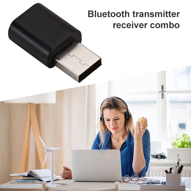 Ricevitore trasmettitore audio Bluetooth Adattatore Bluetooth USB per altoparlanti per auto TV/PC, BT600
