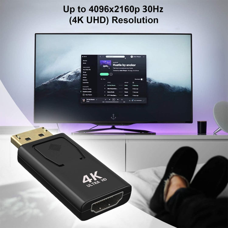 Testina di conversione da Displayport a HDMI Adattatore Big DP a HDMI