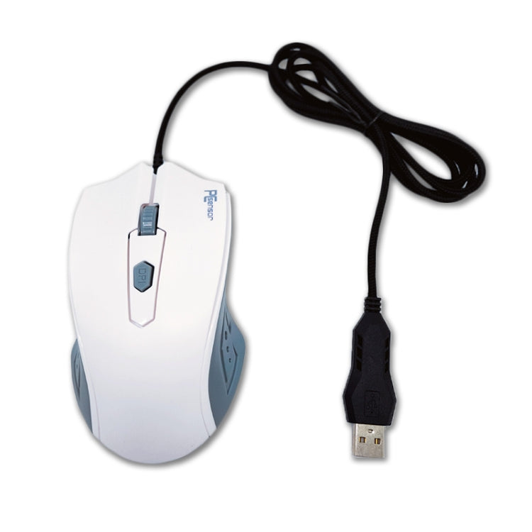 PCSensor MOS4 4 tasti 2400 DPI Gioco Ingresso riconoscimento vocale intelligente Mouse, Lunghezza cavo: 1,5 m
