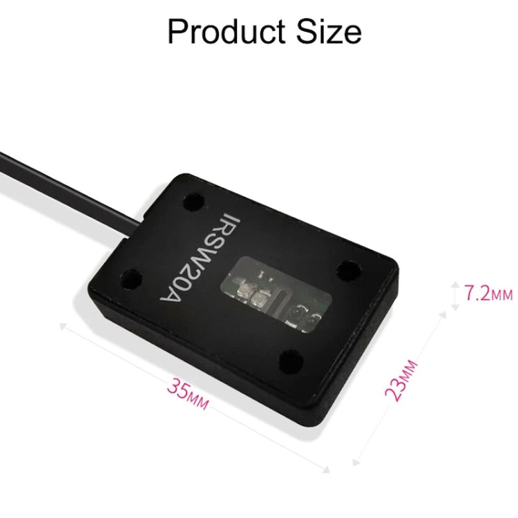 Pcsensor IRSW20A USB Switch Programmazione Tastiera Mouse Sensore di prossimità scanner automatico, IRSW20A