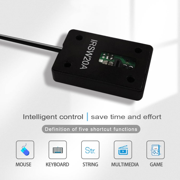 Pcsensor IRSW20A USB Switch Programmazione Tastiera Mouse Sensore di prossimità scanner automatico, IRSW20A