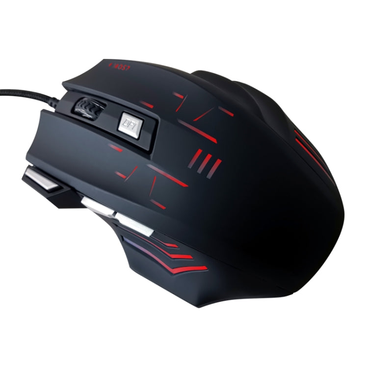 Mouse da gioco combinati con 7 tasti combinati con un clic MOS7, lunghezza cavo: 2 m