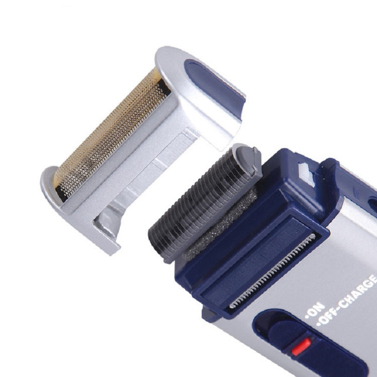 Yandou SC-W301U Rasoio da uomo elettrico ricaricabile alternativo con rifinitore per tempie
