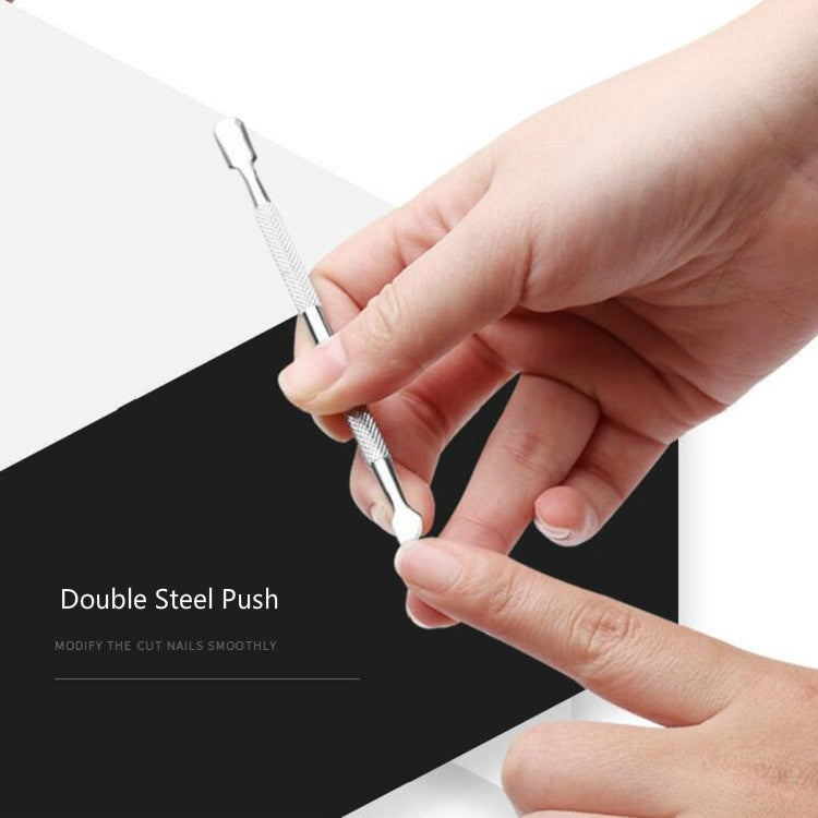 7 pezzi/set pinza per pulcini in acciaio inossidabile, strumento per la selezione delle unghie