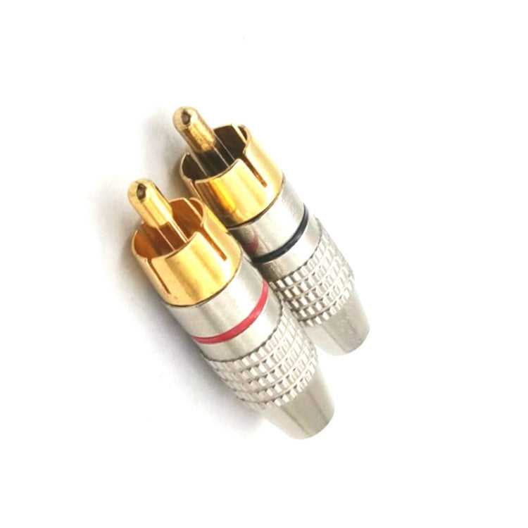 30 pz 270RCA Testa di loto Spina AV Testa video Testa audio Spina RCA Spina di loto
