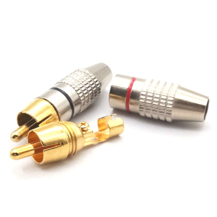 30 pz 270RCA Testa di loto Spina AV Testa video Testa audio Spina RCA Spina di loto