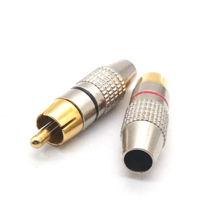 30 pz 270RCA Testa di loto Spina AV Testa video Testa audio Spina RCA Spina di loto