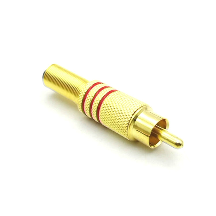 Spina audio e video AV RCA Lotus Head da 30 pezzi Spina Plum Blossom Testa RCA Lotus Head, 30pcs