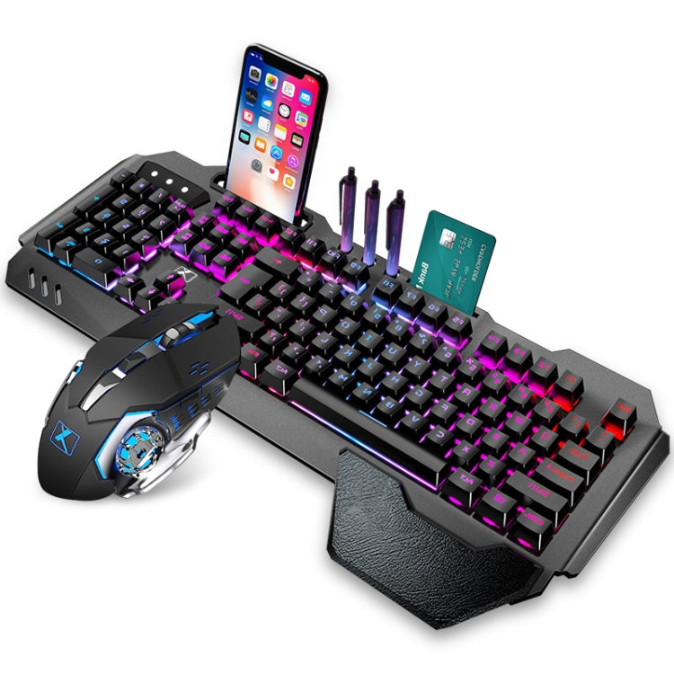 Set tastiera e mouse wireless da gioco ricaricabili K680 RGB