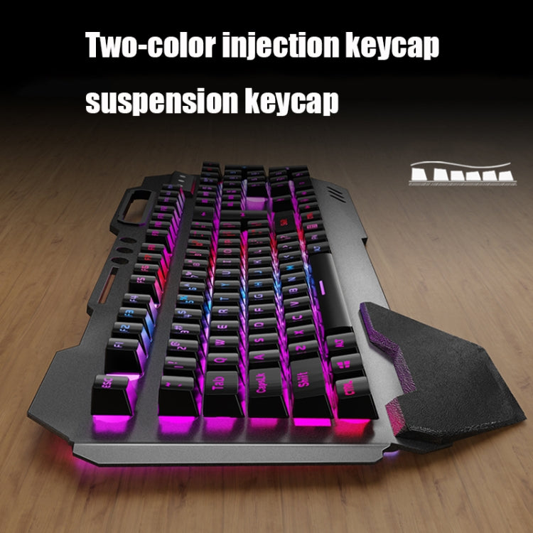 Set tastiera e mouse wireless da gioco ricaricabili K680 RGB