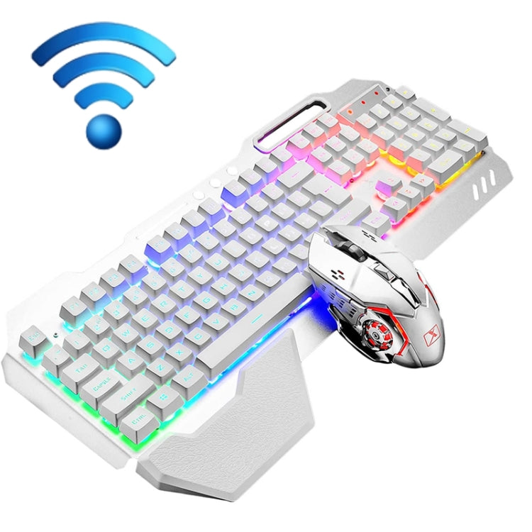 Set tastiera e mouse wireless da gioco ricaricabili K680 RGB