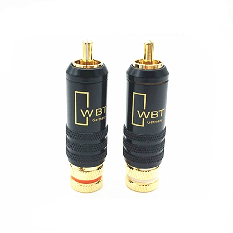 3 pz. WBT-0144 Spina RCA Lotus Spina audio e video AV