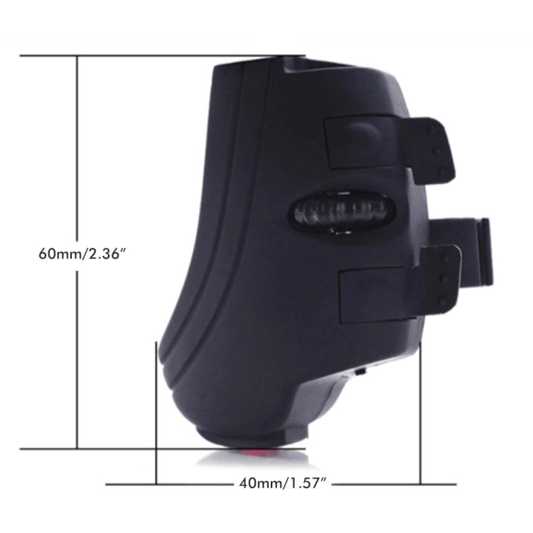 Mouse pigro da dito wireless GM306 da 2,4 GHz con ricevitore USB, GM306 2.4GHz Wireless