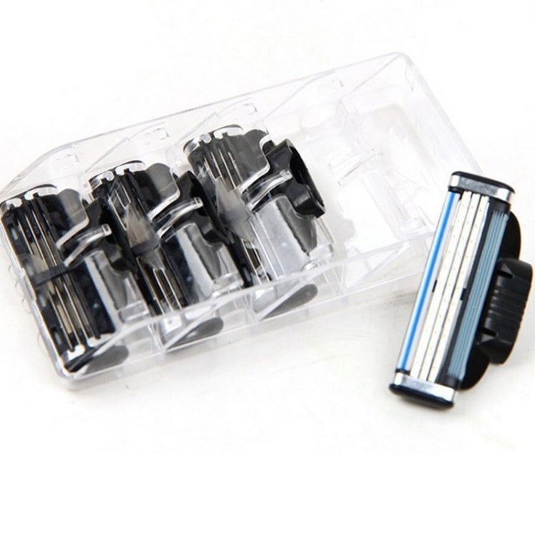 2 SET 3 Strati Lame di rasoio da barba per uomo Lame manuali Trimmer per rasoio per barba, 2 SET 3 Layers