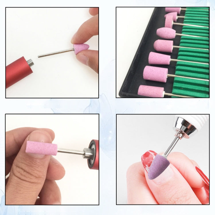 Accessori per levigatrice elettrica con testa di levigatura al quarzo a forma di chiodo 12 in 1