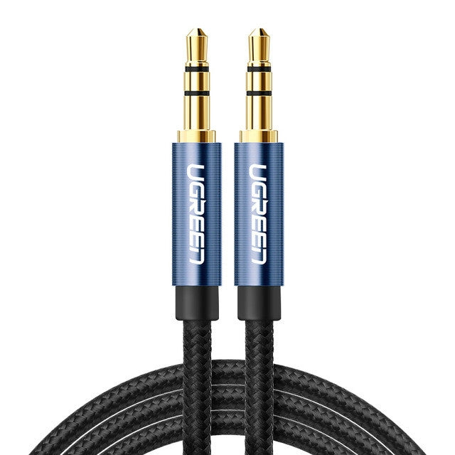 Cavo audio Ugreen AV112 Cavo ausiliario per linea altoparlanti da 3,5 mm, 0.5m, 1m, 1.5m, 2m, 3m, 5m