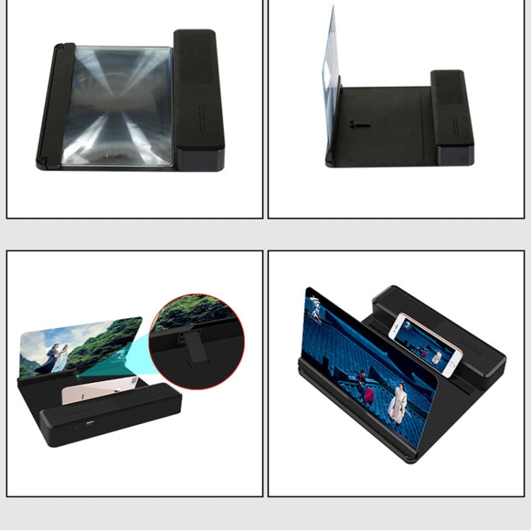 Lente d'ingrandimento per schermo del telefono cellulare 3D da 21x 12 pollici