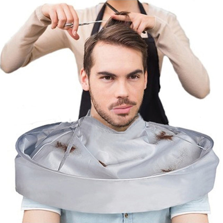 Grembiule creativo da barbiere per parrucchiere, 3 pezzi, taglio capelli fai da te, mantello, ombrello, Polyester