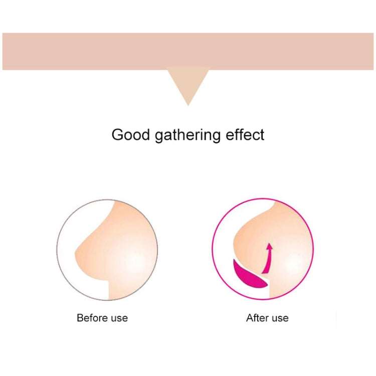 5 pezzi di adesivi per copricapezzoli in silicone per donne, inserti patch per reggiseno in spugna